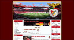 Desktop Screenshot of benfica-online.de